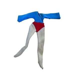 VTG 7-inch action-figure bodysuit For Supergirl Mego Corporation Super Heroes